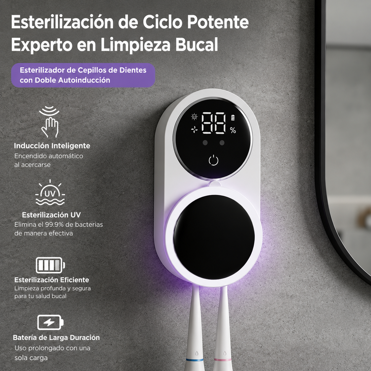Esterilizador de Cepillos de Dientes